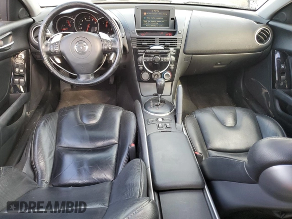2004 Mazda RX-8 with VIN JM1FE17N240117619, listed as a Copart auction lot 77235454 with 121,887 mi miles and Clean Title. Bid and sale history available at carsss.com. Image 8.