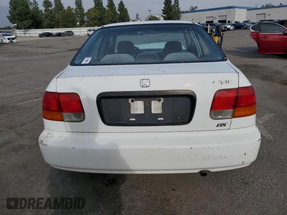 1998 Honda Civic DX with VIN 2HGEJ6624WH528497, listed as a Copart auction lot 83231964 with 132,637 mi miles and Salvage Title. Bid and sale history available at DreamBid. Image 6.
