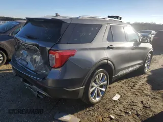 2021 Ford Explorer Platinum with VIN 1FM5K8HC4MGB86521, listed as a Copart auction lot 89337375 with 32,726 mi miles and Salvage Title. Bid and sale history available at carsss.com. Image 3.
