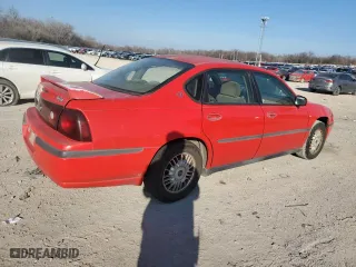 2000 Chevrolet Impala with VIN 2G1WF55E0Y9166541, listed as a Copart auction lot 41411015 with 0 mi miles and Salvage Title. Bid and sale history available at carsss.com. Image 3.