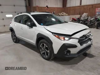 2024 Subaru Crosstrek Premium z VIN JF2GUADC5R8325479, wystawiony jako IAAI lot #42026477 z przebiegiem 11 382 mil mil oraz . Historia ofert i sprzedaży dostępna na DreamBid. Obrazek 1.