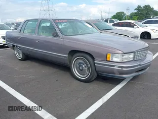 1994 Cadillac DeVille z VIN 1G6KD52B8RU229303, wystawiony jako IAAI lot #42371028 z przebiegiem Nie podano mil oraz . Historia ofert i sprzedaży dostępna na DreamBid. Obrazek 1.