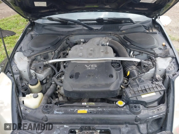 2004 Nissan 350Z Touring with VIN JN1AZ36A44T011330, listed as a IAAI auction lot 41925648 with 139,353 mi miles. Bid and sale history available at carsss.com. Image 10.