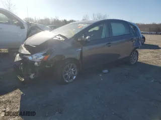 2017 Toyota Prius v Two with VIN JTDZN3EU9HJ073346, listed as a Copart auction lot 50517065 with 95,020 mi miles and Salvage Title. Bid and sale history available at carsss.com. Image 1.