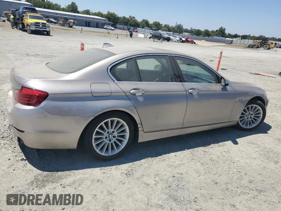 2013 BMW 5 Series 535i with VIN WBAFR7C55DC829146, listed as a Copart auction lot 64052095 with 94,358 mi miles and Salvage title. Bid and sale history available at DreamBid. Image 3.