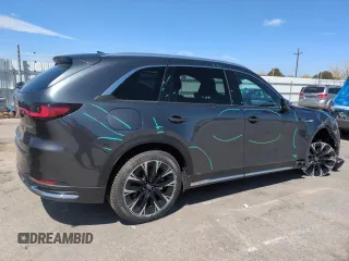 2024 Mazda CX-90 Premium Plus with VIN JM3KKEHA6R1151288, listed as a Copart auction lot 53040705 with 12,232 mi miles and Salvage title. Bid and sale history available at DreamBid. Image 3.