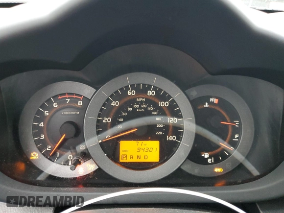 2012 Toyota RAV4 Sport with VIN JTMRF4DV5CD044821, listed as a Copart auction lot 61555935 with 94,301 mi miles and Salvage title. Bid and sale history available at DreamBid. Image 9.