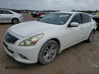 2011 Infiniti G25 x with VIN JN1DV6AR0BM651940, listed as a Copart auction lot 44309735 with 133,715 mi miles and Salvage Title. Bid and sale history available at DreamBid. Image 1.