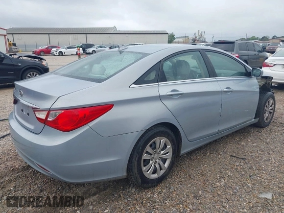 2011 Hyundai Sonata GLS with VIN 5NPEB4AC6BH190215, listed as a IAAI auction lot 41918753 with 91,814 mi miles and . Bid and sale history available at carsss.com. Image 4.