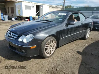 2009 Mercedes-Benz CLK-Class 3.5L with VIN WDBTK56G19T103141, listed as a Copart auction lot 73523194 with 96,221 mi miles and Salvage Title. Bid and sale history available at carsss.com. Image 1.