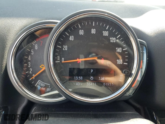 2019 MINI Countryman Cooper S with VIN WMZYT3C55K3E94721, listed as a Copart auction lot 44886545 with 36,411 mi miles and Salvage title. Bid and sale history available at DreamBid. Image 9.