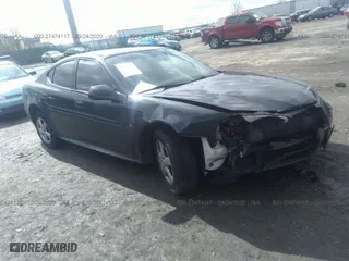 2008 Pontiac Grand Prix with VIN 2G2WP552681187312, listed as a IAAI auction lot 41712317 with 118,937 mi miles. Bid and sale history available at carsss.com. Image 1.