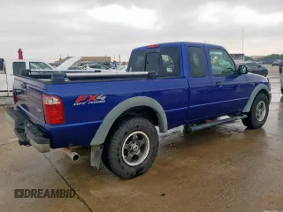 2004 Ford Ranger XL Fleet with VIN 1FTZR45E14PA00112, listed as a Copart auction lot 57407575 with 199,718 mi miles and Salvage title. Bid and sale history available at DreamBid. Image 3.
