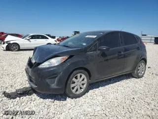 2012 Ford Fiesta SE with VIN 3FADP4EJXCM105464, listed as a Copart auction lot 49852925 with 152,883 mi miles and Salvage Title. Bid and sale history available at carsss.com. Image 1.