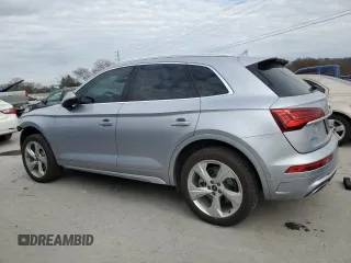 2022 Audi Q5 S line Prestige with VIN WA1FAAFY8N2053674, listed as a Copart auction lot 83593924 with 36,921 mi miles and Salvage Title. Bid and sale history available at carsss.com. Image 2.