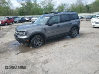 2024 Ford Bronco Sport Big Bend z VIN 3FMCR9B66RRF35996, wystawiony jako Copart lot #55896395 z przebiegiem 2 653 mil mil oraz Szkoda całkowita • Salvage title. Historia ofert i sprzedaży dostępna na DreamBid. Obrazek 1.