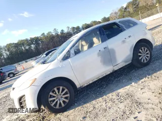 2010 Mazda CX-7 Sport with VIN JM3ER2W55A0309613, listed as a Copart auction lot 48424235 with 158,544 mi miles and Salvage Title. Bid and sale history available at carsss.com. Image 1.
