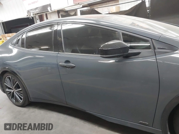 2024 Toyota Prius LE with VIN JTDADABU4R3009682, listed as a IAAI auction lot 41539838 with 12,590 mi miles. Bid and sale history available at carsss.com. Image 13.
