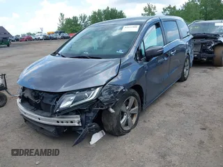 2020 Honda Odyssey EX with VIN 5FNRL6H54LB025555, listed as a IAAI auction lot 42512480 with 95,425 mi miles and . Bid and sale history available at DreamBid. Image 22.