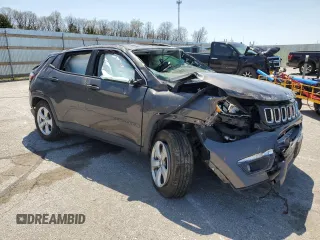 2018 Jeep Compass Latitude с VIN 3C4NJDBB8JT179546, выставлен на аукционе Copart как лот 53488785 с пробегом 67 033 миль миль и Списание • Salvage title. История ставок и продаж доступна на DreamBid. Изображение 4.
