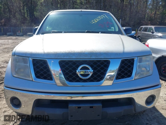 2007 Nissan Frontier SE with VIN 1N6AD09W97C423696, listed as a IAAI auction lot 42010577 with 117,096 mi miles. Bid and sale history available at carsss.com. Image 6.