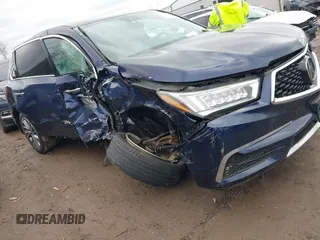 2017 Acura MDX w/Technology Pkg with VIN 5FRYD4H5XHB024459, listed as a IAAI auction lot 41703958 with 1 mi miles. Bid and sale history available at carsss.com. Image 1.