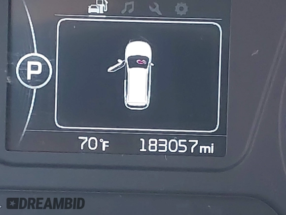 2016 Kia Sorento LX with VIN 5XYPGDA35GG060533, listed as a IAAI auction lot 42033268 with 183,057 mi miles. Bid and sale history available at carsss.com. Image 16.