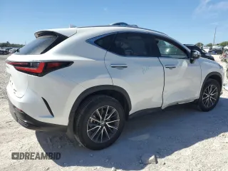 2022 Lexus NX with VIN 2T2GGCEZ7NC013064, listed as a Copart auction lot 47458895 with 8,579 mi miles and Salvage Title. Bid and sale history available at carsss.com. Image 3.