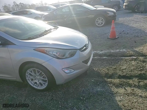 2013 Hyundai Elantra Limited PZEV with VIN 5NPDH4AE8DH264555, listed as a Copart auction lot 49464315 with 161,292 mi miles and Salvage Title. Bid and sale history available at carsss.com. Image 13.