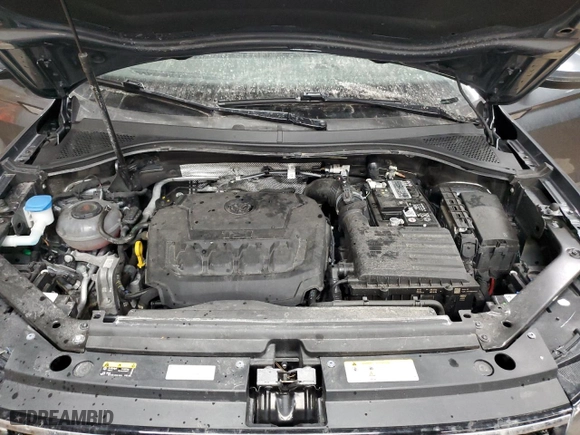 2023 Volkswagen Tiguan SE with VIN 3VVMB7AX1PM011274, listed as a Copart auction lot 48601205 with 17,831 mi miles and Non Repairable. Bid and sale history available at carsss.com. Image 12.