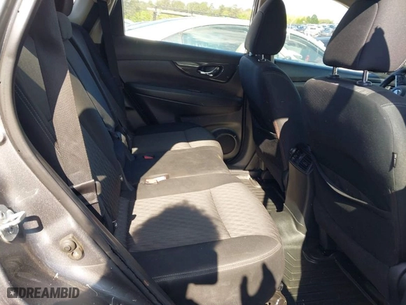 2017 Nissan Rogue S with VIN KNMAT2MT7HP569944, listed as a IAAI auction lot 42023426 with 358,833 mi miles. Bid and sale history available at carsss.com. Image 8.