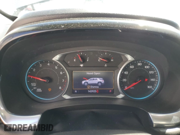 2020 Chevrolet Traverse LT with VIN 1GNERHKW7LJ147370, listed as a Copart auction lot 53250675 with 143,925 mi miles and Salvage Title. Bid and sale history available at DreamBid. Image 9.