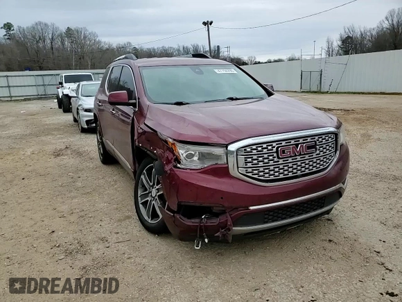 2017 GMC Acadia Denali with VIN 1GKKNPLSXHZ295250, listed as a Copart auction lot 47750295 with 201,698 mi miles and Salvage Title. Bid and sale history available at DreamBid. Image 11.