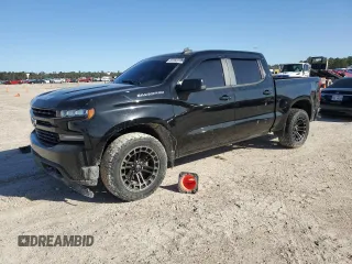 2020 Chevrolet Silverado 1500 RST with VIN 3GCPWDED5LG214689, listed as a Copart auction lot 87282244 with 96,428 mi miles and Non Repairable. Bid and sale history available at DreamBid. Image 1.
