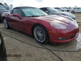 2008 Chevrolet Corvette with VIN 1G1YY36W685125813, listed as a Copart auction lot 73927464 with 0 mi miles and Non Repairable. Bid and sale history available at carsss.com. Image 4.