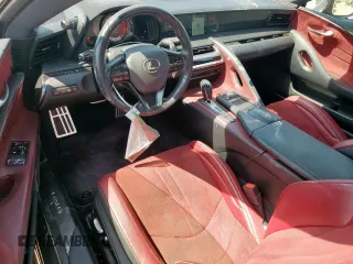 2018 Lexus LC 500h z VIN JTHHP5AY5JA001509, wystawiony jako Copart lot #57109935 z przebiegiem 186 012 mil mil oraz Szkody całkowita. Historia ofert i sprzedaży dostępna na DreamBid. Obrazek 8.