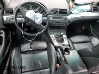 2002 BMW 3 Series 330i with VIN WBAEV53472KM01780, listed as a Copart auction lot 80667794 with 0 mi miles and Salvage Title. Bid and sale history available at carsss.com. Image 8.