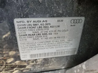 2020 Audi Q5 Premium Plus с VIN WA1E2AFY1L2065266, выставлен на аукционе Copart как лот 83792074 с пробегом 104 401 миль миль и Списание • Salvage title. История ставок и продаж доступна на DreamBid. Изображение 15.
