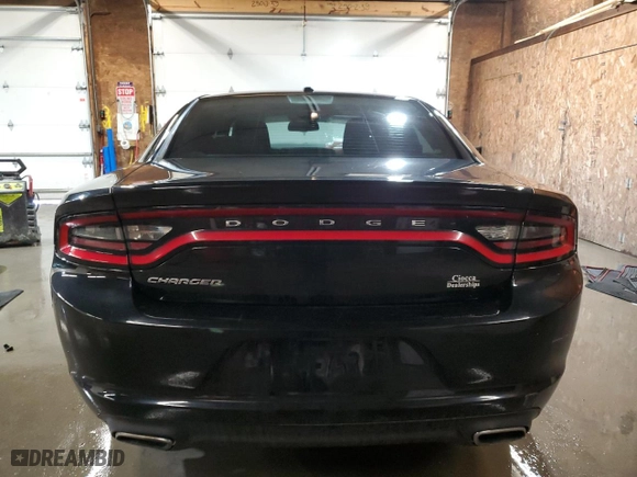 2015 Dodge Charger SE with VIN 2C3CDXBG5FH840031, listed as a Copart auction lot 48010745 with 105958 miles and Salvage Title. Bid and sale history available at carsss.com. Image 6.