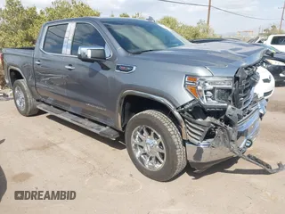 2020 GMC Sierra 1500 SLT z VIN 3GTU9DEL7LG230653, wystawiony jako IAAI lot #41949600 z przebiegiem 70 879 mil mil oraz . Historia ofert i sprzedaży dostępna na DreamBid. Obrazek 1.