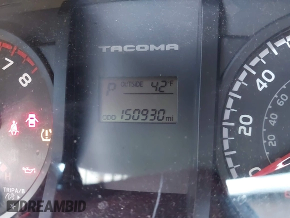 2016 Toyota Tacoma SR with VIN 5TFRX5GN0GX071363, listed as a IAAI auction lot 41258157 with 150,930 mi miles and . Bid and sale history available at DreamBid. Image 15.