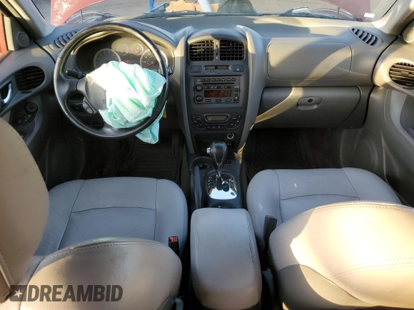 2005 Hyundai Santa Fe GLS with VIN KM8SC73E35U992596, listed as a Copart auction lot 82934614 with 84,000 mi miles and Salvage Title. Bid and sale history available at carsss.com. Image 8.