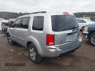 2011 Honda Pilot EX-L with VIN 5FNYF3H6XBB036391, listed as a IAAI auction lot 41100998 with 120,516 mi miles and . Bid and sale history available at DreamBid. Image 3.