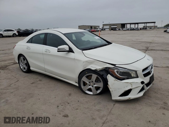 2016 Mercedes-Benz CLA 250 with VIN WDDSJ4EB2GN323850, listed as a Copart auction lot 51377575 with 52,984 mi miles and Salvage Title. Bid and sale history available at DreamBid. Image 4.