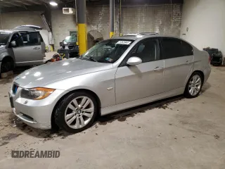 2006 BMW 3 Series 325i with VIN WBAVB13546PT23767, listed as a Copart auction lot 71352944 with 144,778 mi miles and Salvage Title. Bid and sale history available at carsss.com. Image 1.