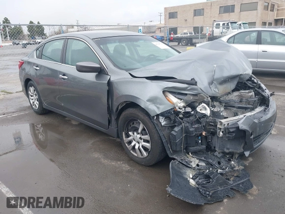 2016 Nissan Altima S with VIN 1N4AL3AP0GN329616, listed as a IAAI auction lot 41795725 with Not Provided miles and . Bid and sale history available at carsss.com. Image 1.
