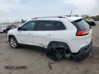 2016 Jeep Cherokee Limited with VIN 1C4PJMDB3GW236812, listed as a Copart auction lot 53236875 with 77,533 mi miles and Salvage Title. Bid and sale history available at carsss.com. Image 2.