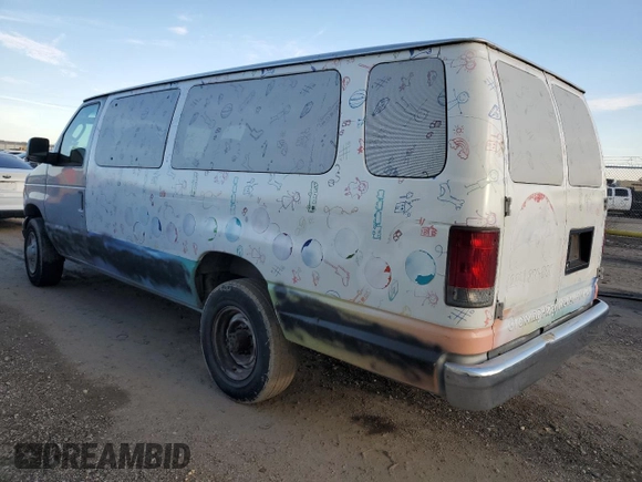 2006 Ford Econoline Passenger XL with VIN 1FBSS31L96HB43377, listed as a Copart auction lot 83358794 with 106,915 mi miles and Salvage Title. Bid and sale history available at carsss.com. Image 2.
