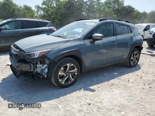2024 Subaru Crosstrek Premium с VIN JF2GUADC5R8211322, выставлен на аукционе Copart как лот 61640715 с пробегом 42 425 миль миль и Списание • Salvage title. История ставок и продаж доступна на DreamBid. Изображение 1.