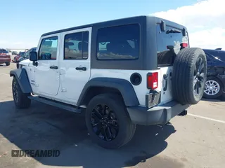 2017 Jeep Wrangler Unlimited Sport with VIN 1C4BJWDG6HL711082, listed as a IAAI auction lot 42036092 with 52,400 mi miles. Bid and sale history available at carsss.com. Image 3.
